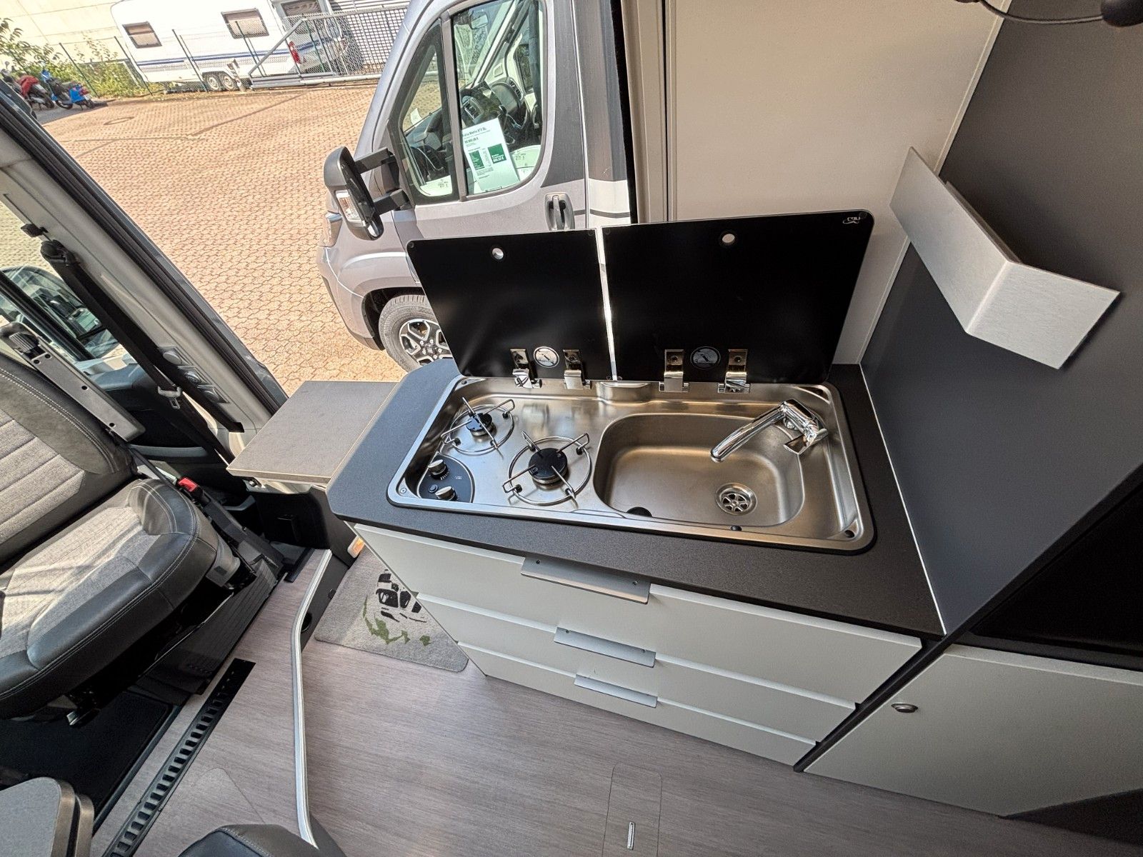 Adria Twin Supreme 640SLB, Alarmanlage, Markise, 2023