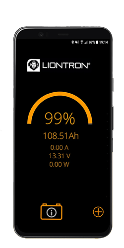 I-Phone mit App Liontron