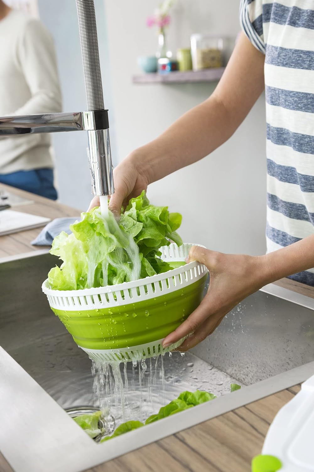 Faltbare Salatschleuder Basic 4 L