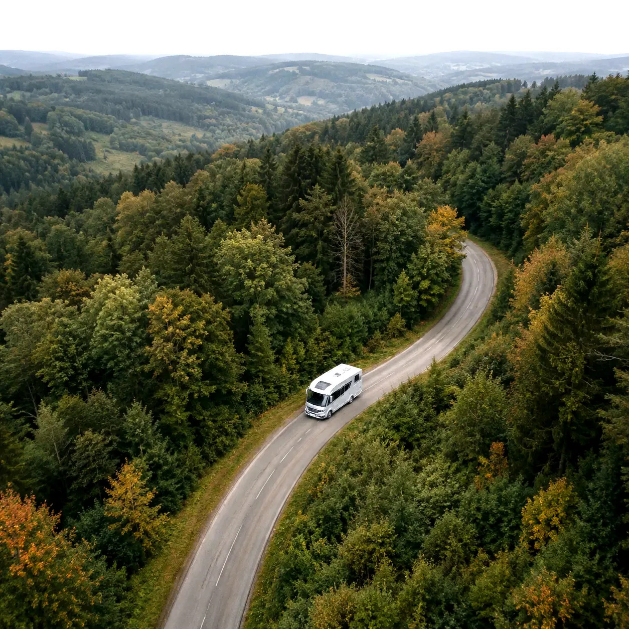 Die 10 besten Orte für einen herbstlichen Roadtrip mit dem Wohnmobil in Deutschland