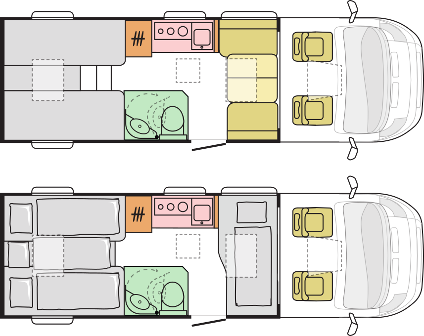 Mini Linni  Adria Compact DL