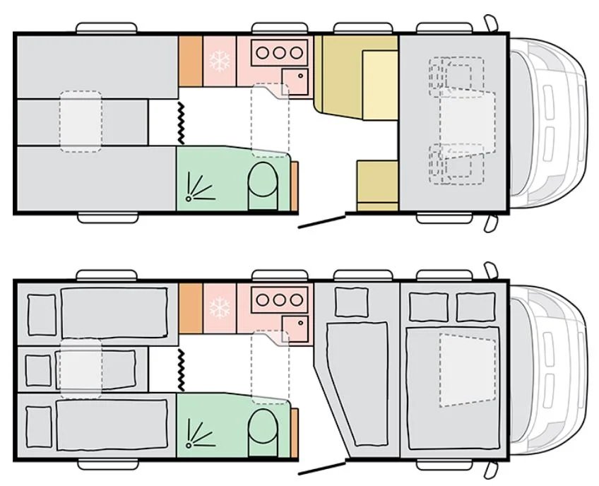 Bergischer Panther 1 Adria Coral XL All-In 660 SL