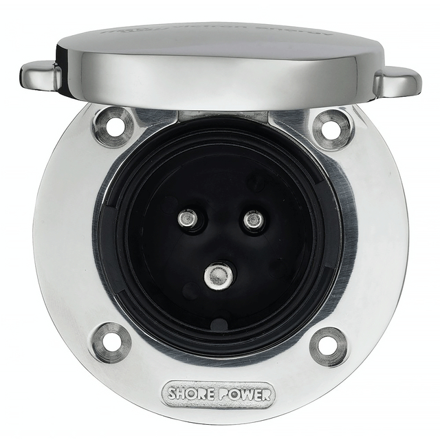 Victron Energy Ladeanschluss Steckdose Edelstahl 16A/250V AC