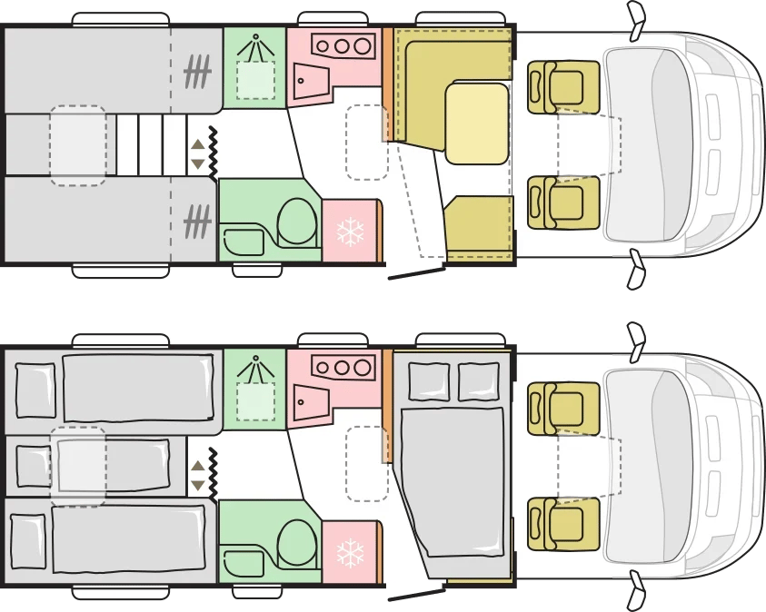 Huge Henry 1 Adria Matrix All-In 670 SL