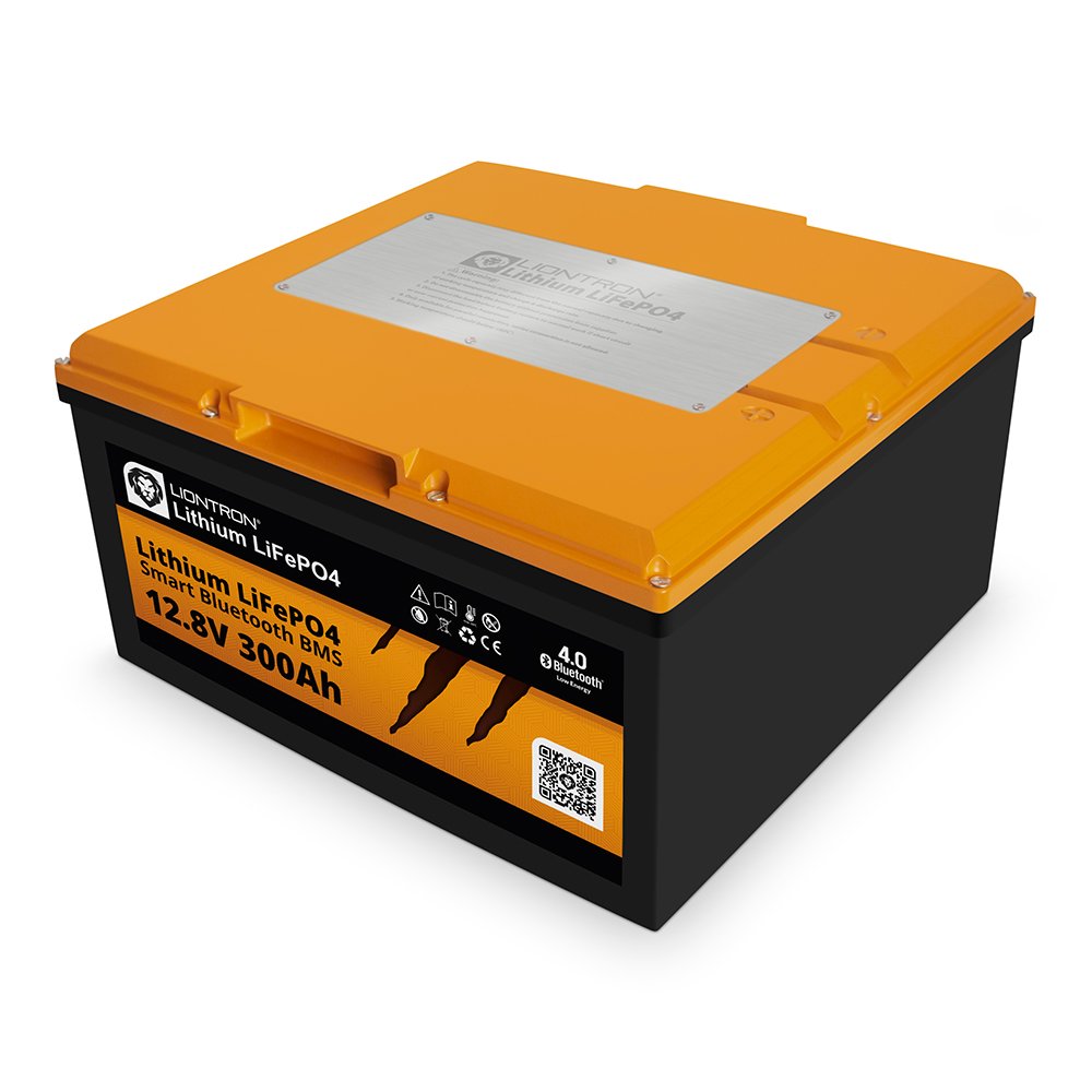 LIONTRON 12.8V 300Ah Lithium LiFePO4 Wohnmobil-Untersitz-Batterie mit Bluetooth