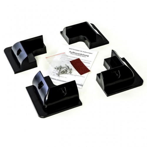 WATTSTUNDE Solar Module Holding Corners Black