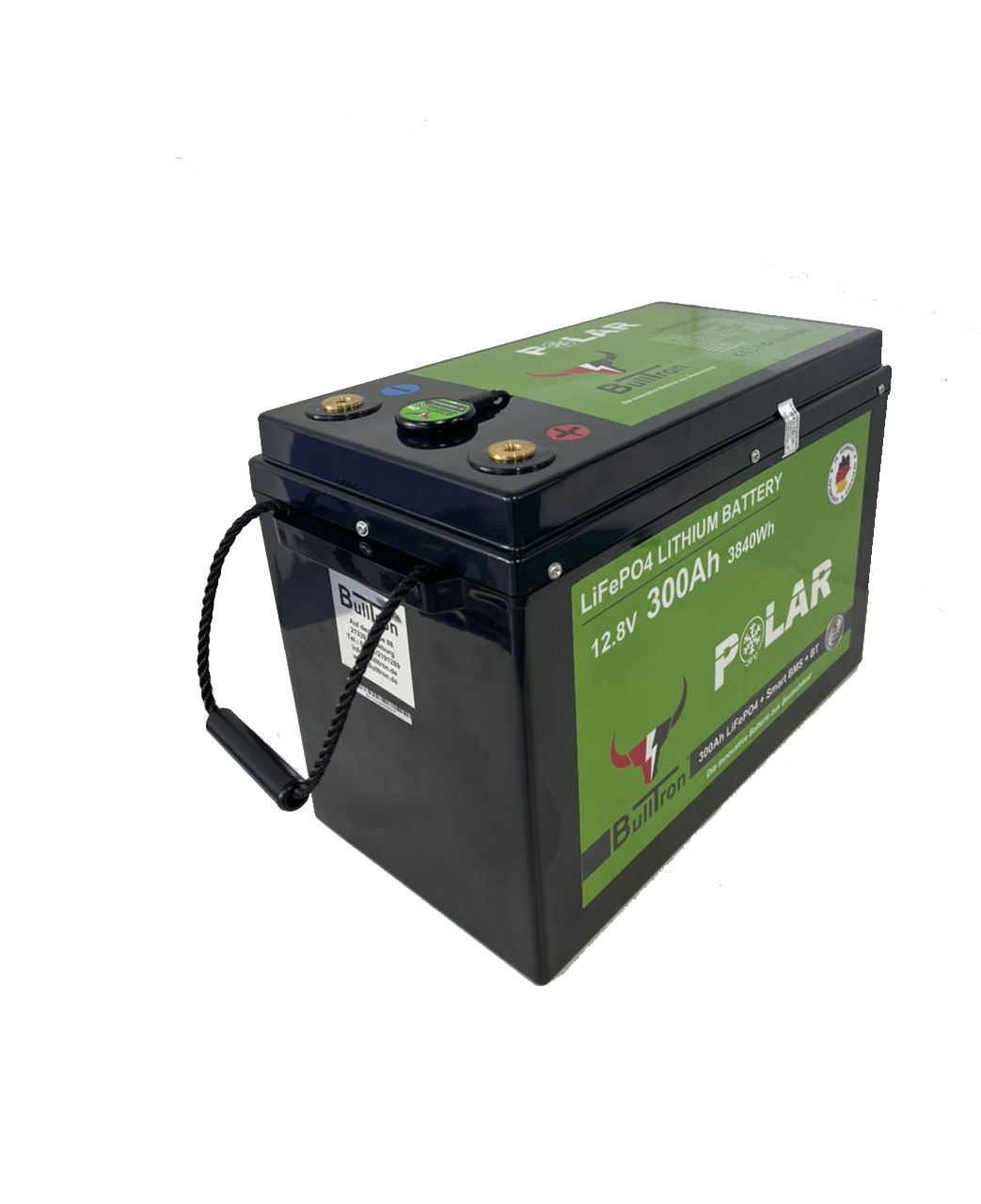 BullTron Polar  300Ah inkl. Smart BMS mit 200A Dauerstrom & Bluetooth App ohne MwSt.