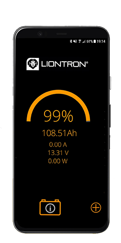 I-Phone mit App Liontron