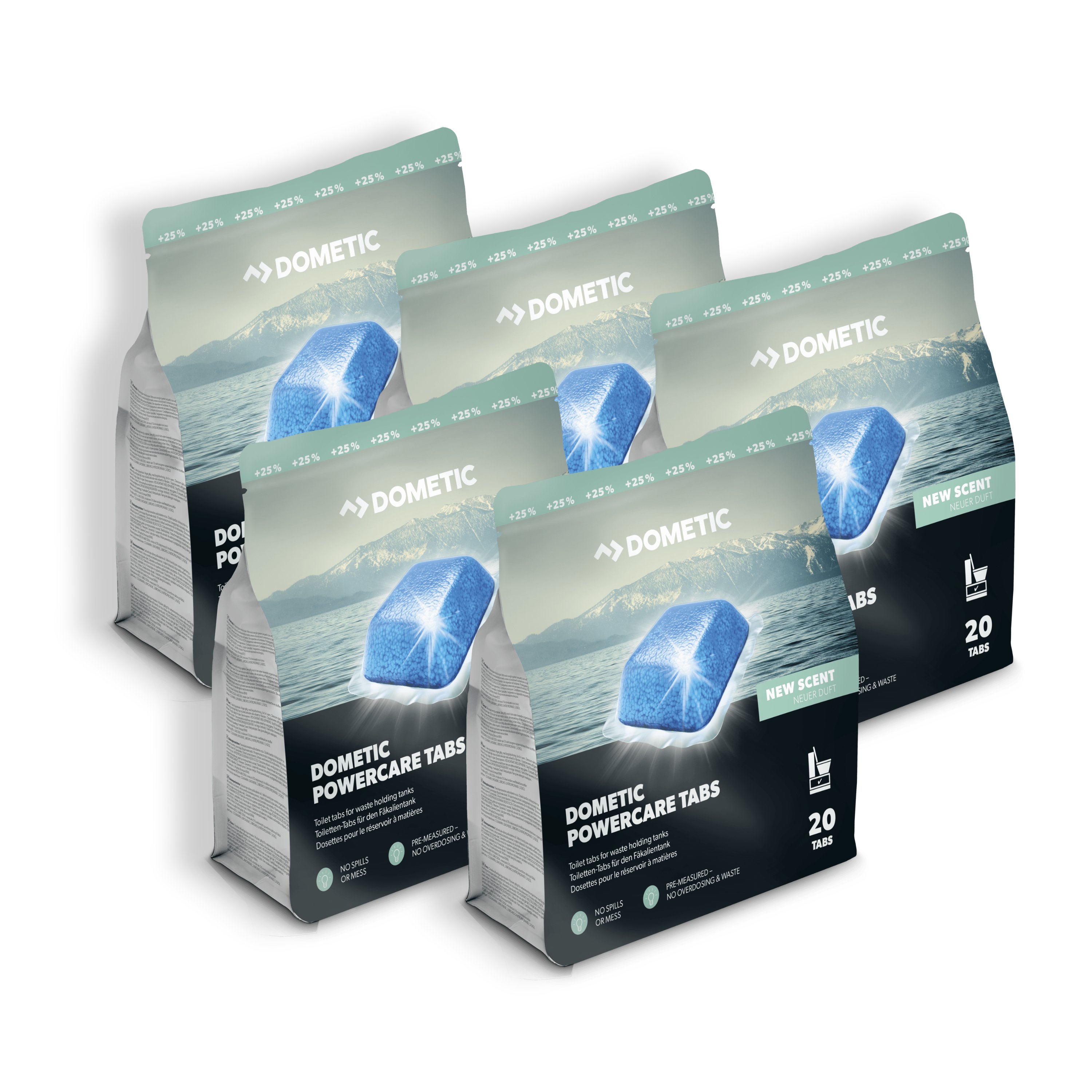 Dometic Powercare Tabs 5x20 Stck. (Sparpack)