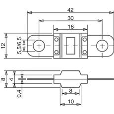 Car Fuse Holder Midi 12V 30A