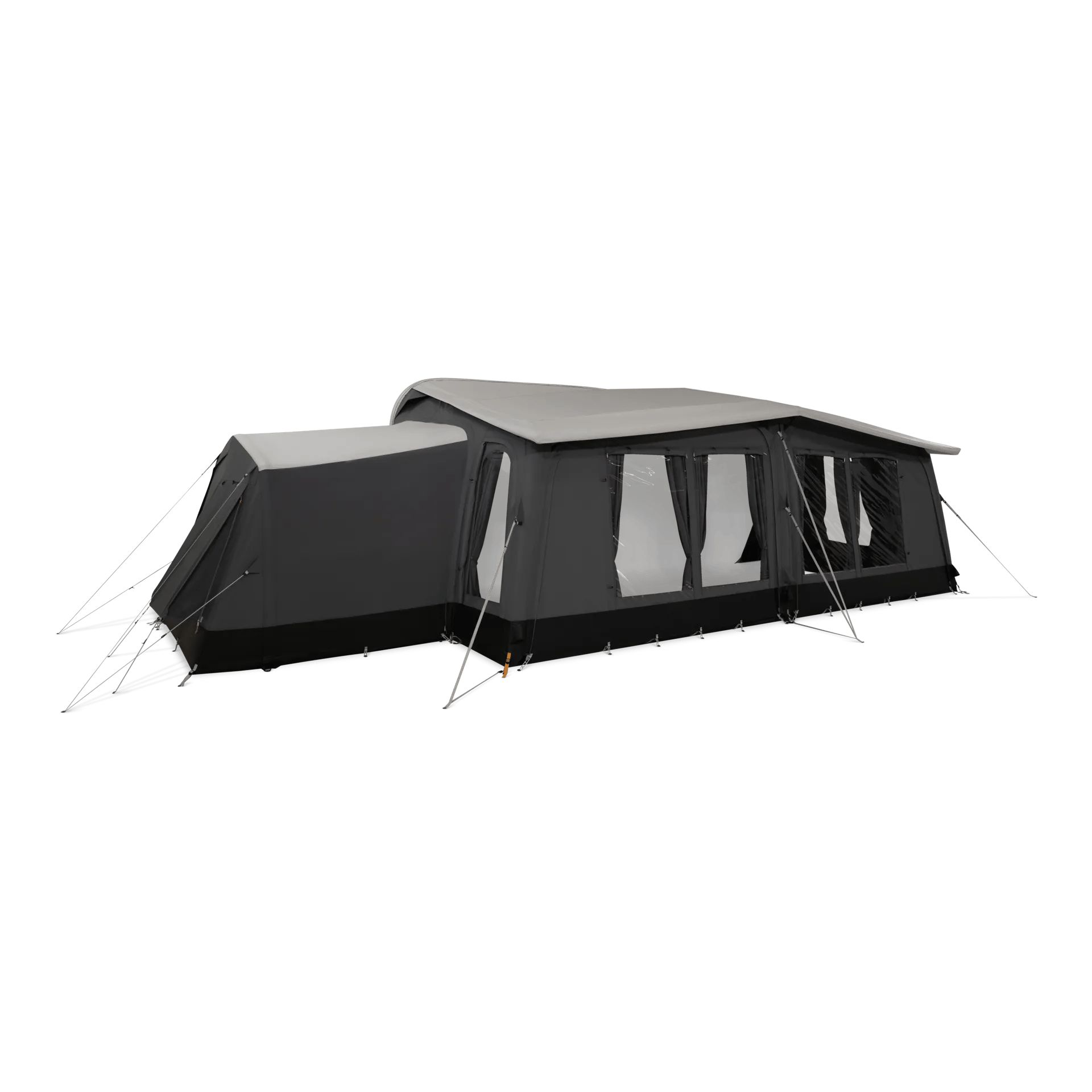 Dometic Residence AIR Vorzelt mit Stay Tall Annexe als seitlicher Anbau in der Gesamtansicht, freigestellt dargestellt