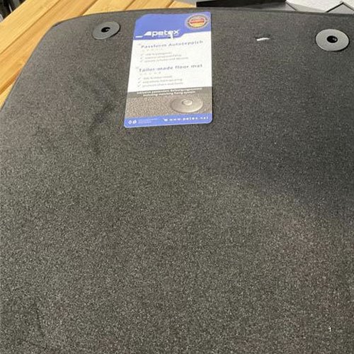 PETEX Uranus Autoteppich Premium Passform vorne Graphit 3-teilig