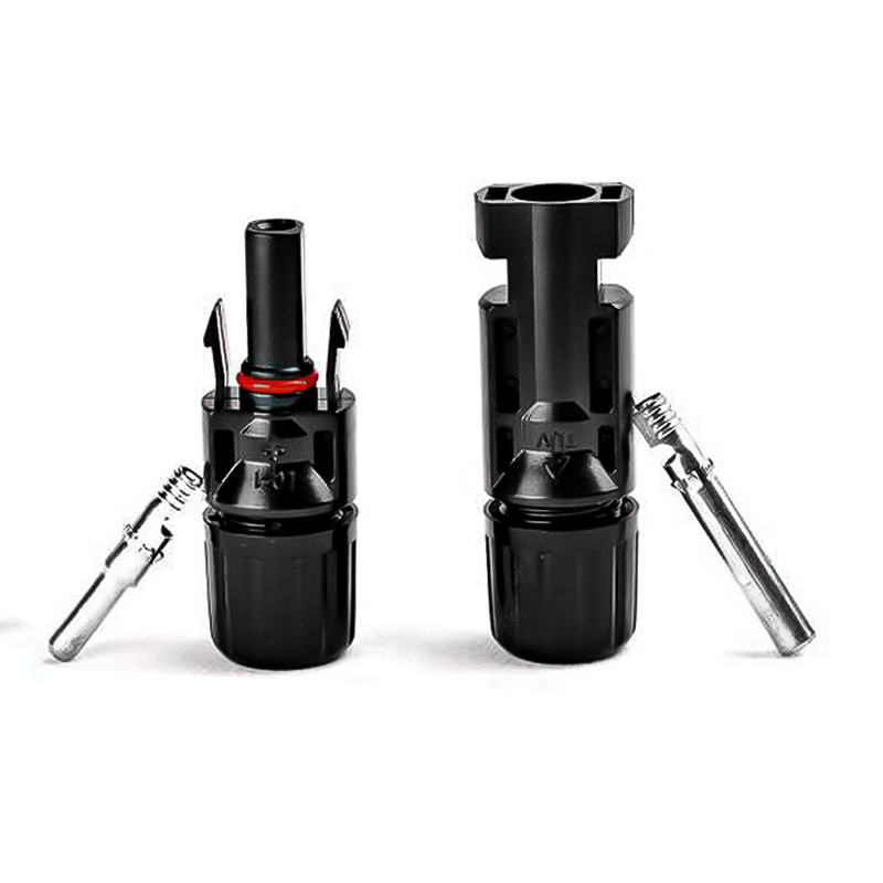 MC4 plug and socket for solarpanel-installation