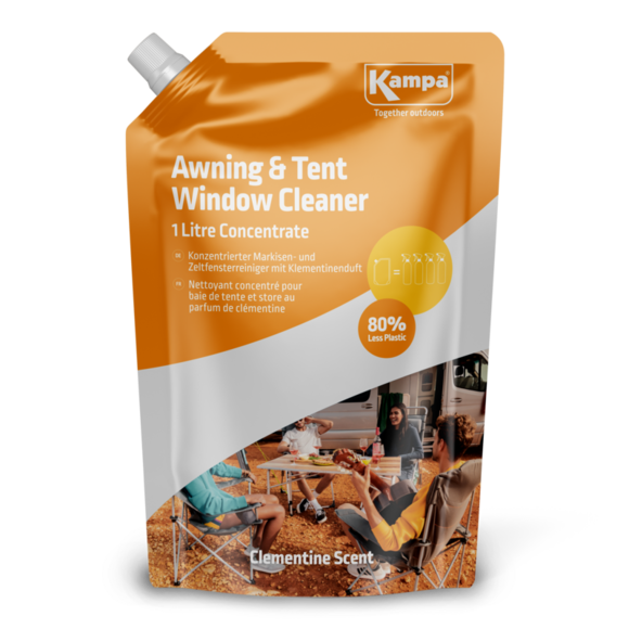 Kampa PVC window cleaner for tent and awning - refill bag