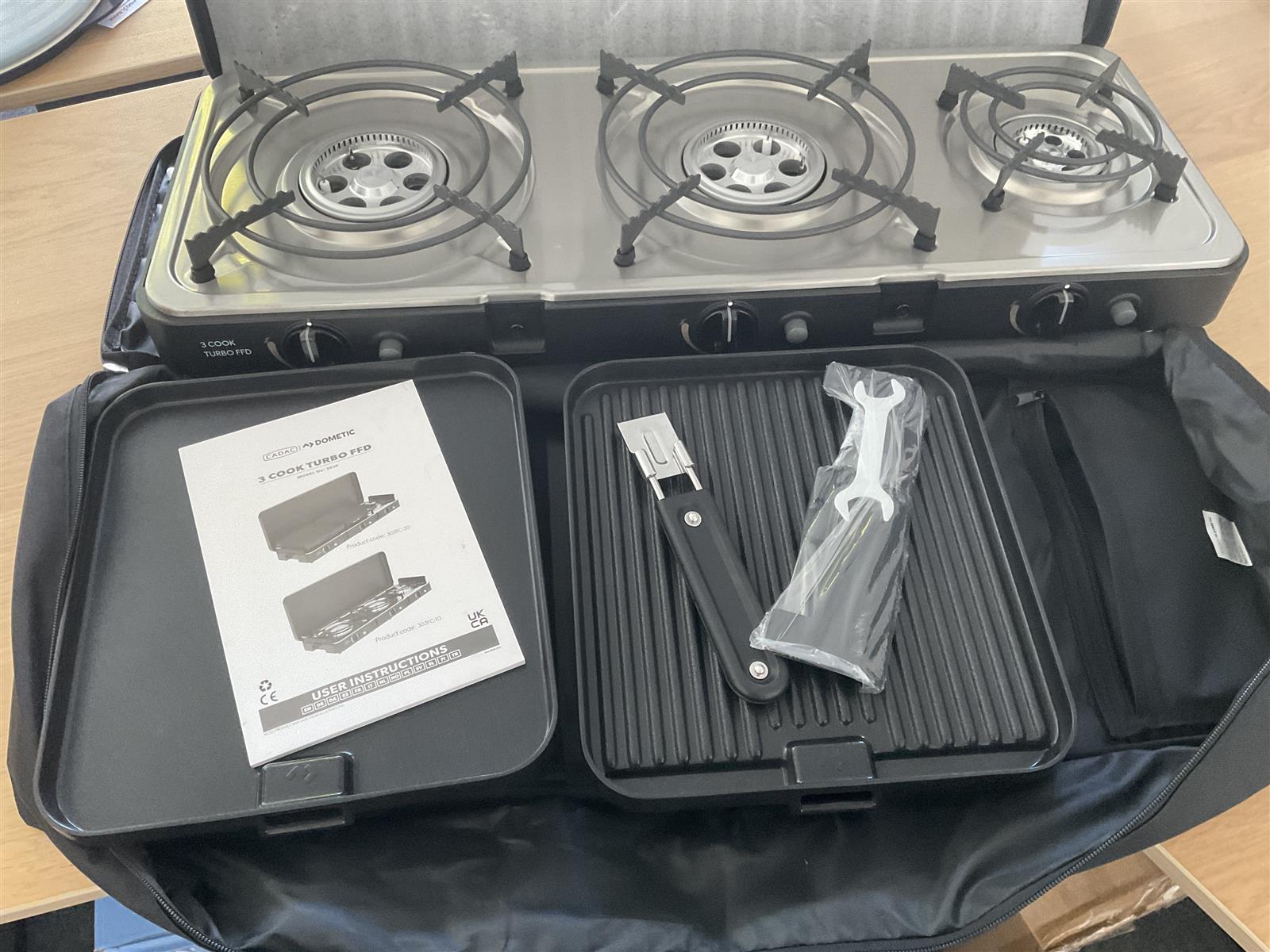 Ihre 2.Chance CADAC 3 Cook Turbo Deluxe FFD 30mbar 