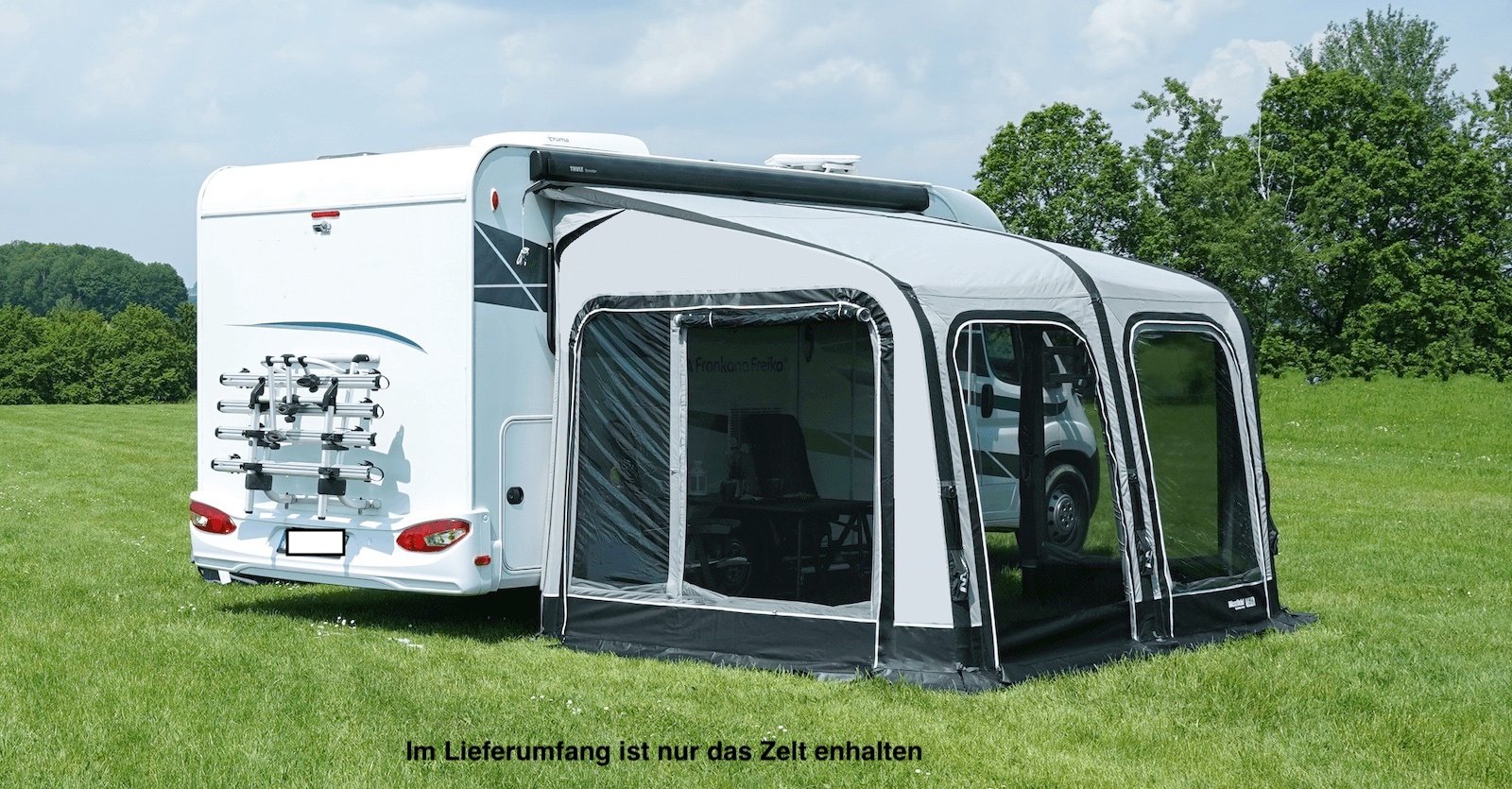 Ihre 2. Chance Westfield Vega 330 Modell 2023 -  255-270 cm Anstellhöhe - Luftzelt