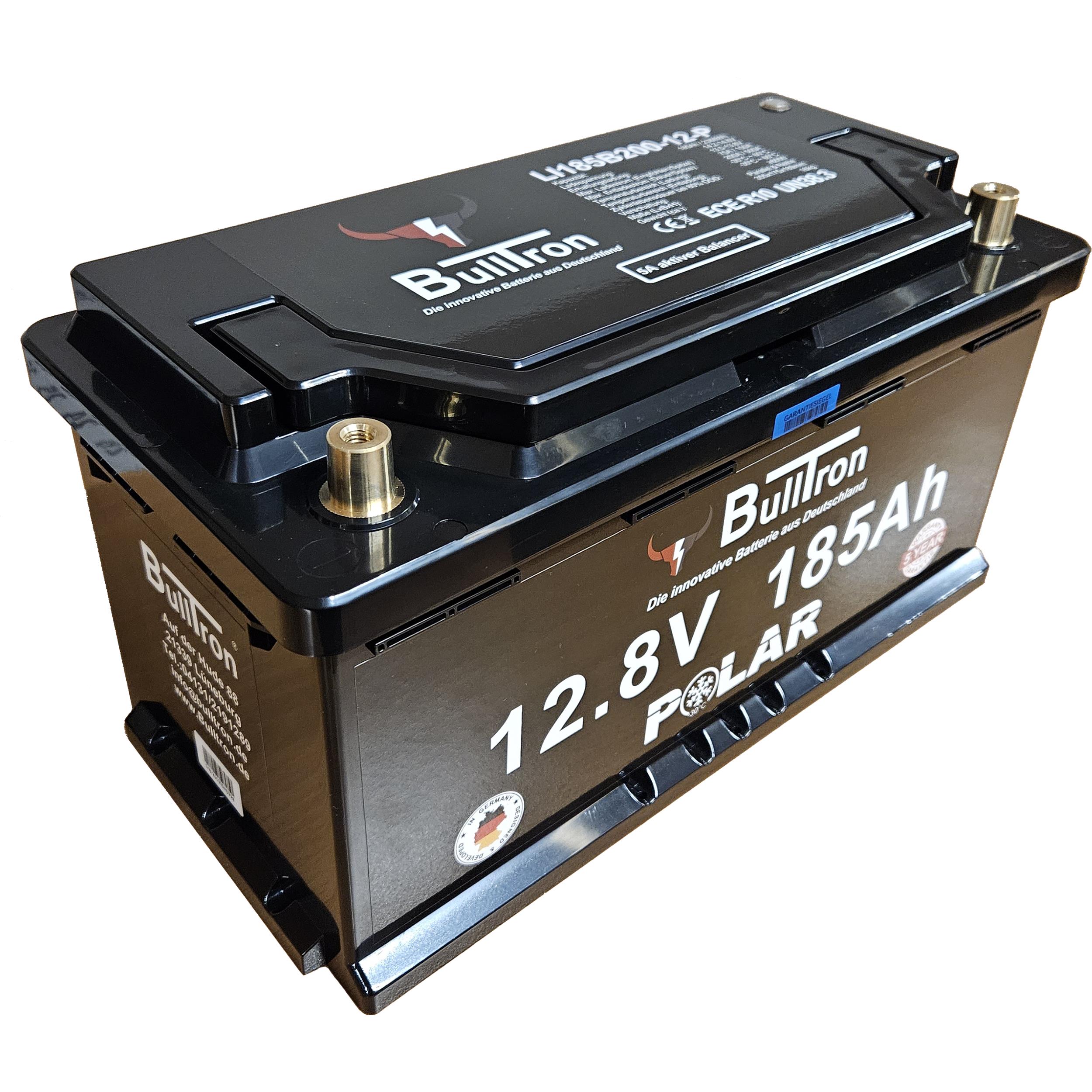 BullTron Polar  185Ah inkl. Smart BMS mit 200A Dauerstrom & Bluetooth App ohne MwSt.