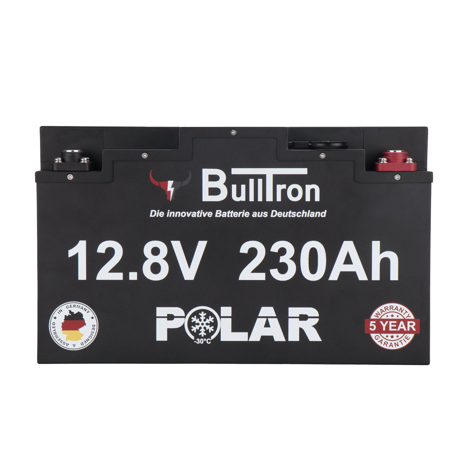 BullTron Polar  230Ah inkl. Smart BMS mit 200A Dauerstrom & Bluetooth App mit MwSt.