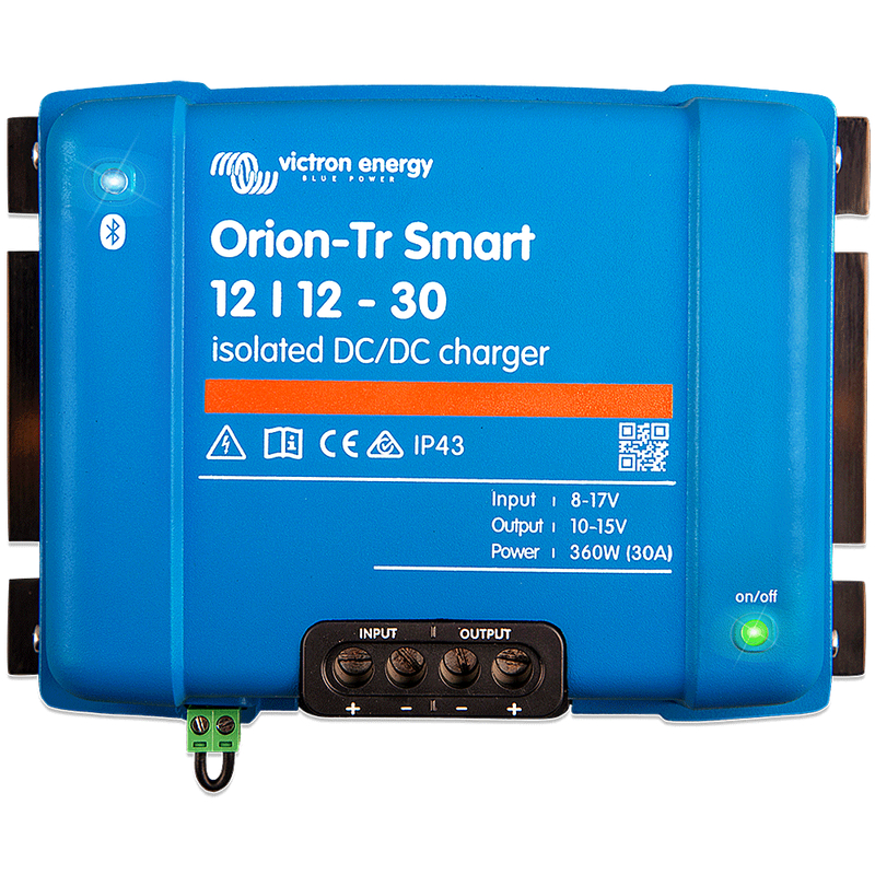 Orion-Tr Smart 12/12-30A (360W) DC-DC Charger / Charger Booster, Galv. Insulated
