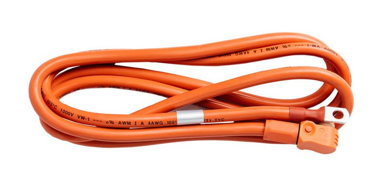 Pytes 2 m connection cable, positive charge