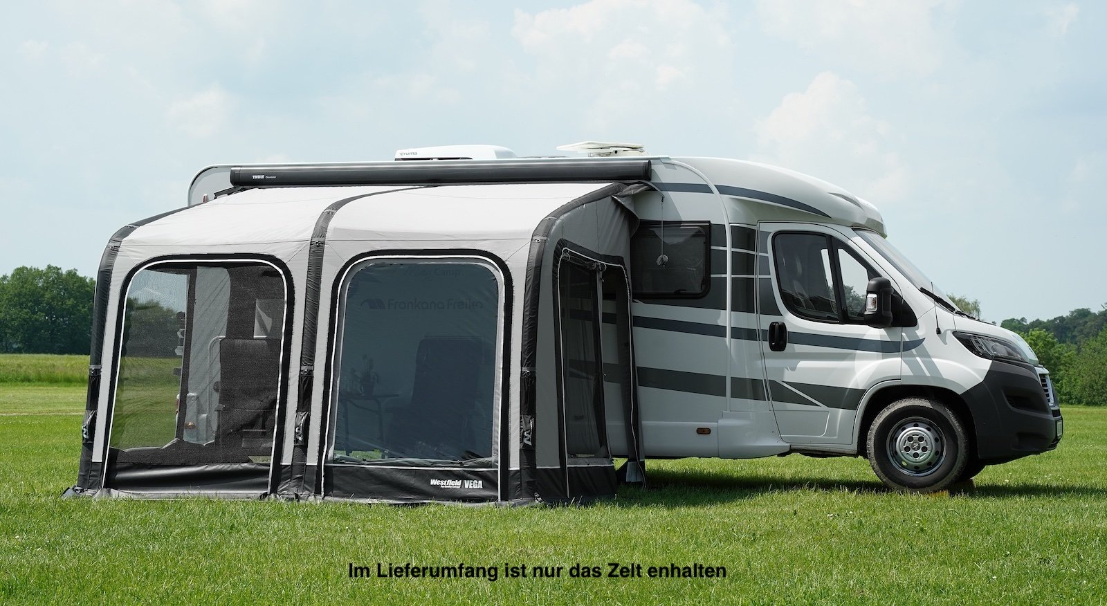 Ihre 2. Chance Westfield Vega 330 Modell 2023 -  255-270 cm Anstellhöhe - Luftzelt
