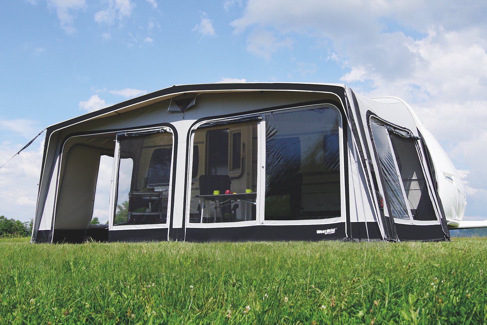Westfield Pluto 11 - Circumference 1051-1085 cm - Model 2023 Air Tent for Caravans
