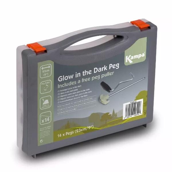 Kampa Glow-in-the-Dark Peg Set