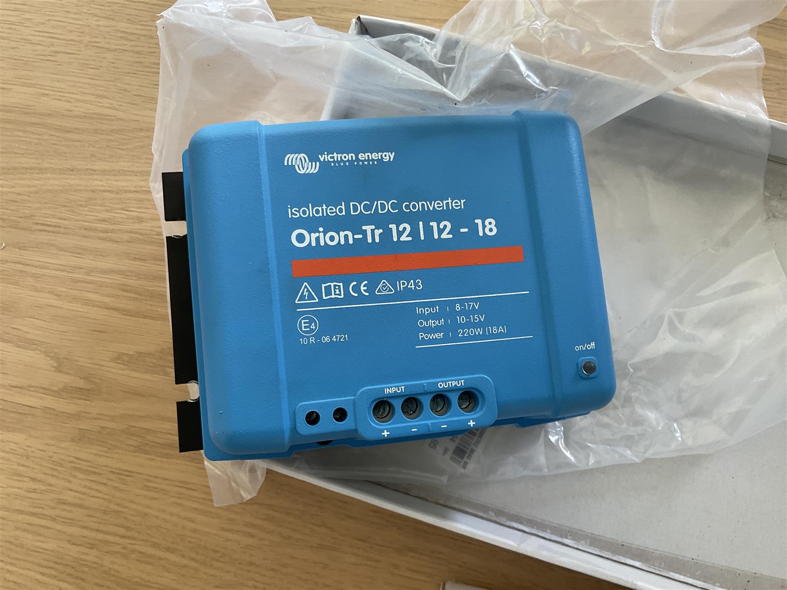 Ihre 2. Chance Orion-Tr 12/12-18A (220W) Isolated DC-DC converter