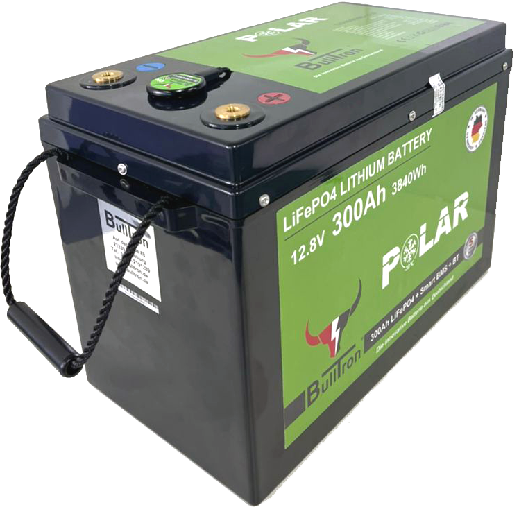 BullTron Polar  300Ah inkl. Smart BMS mit 200A Dauerstrom & Bluetooth App ohne MwSt.