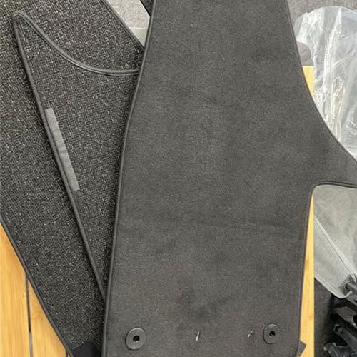 PETEX Uranus Autoteppich Premium Passform vorne Graphit 3-teilig