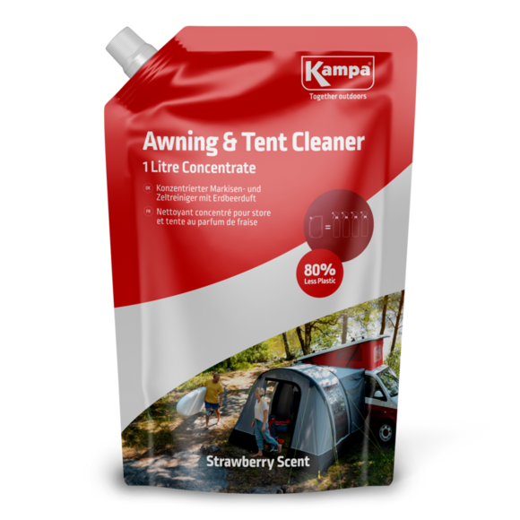 Kampa Awning & Tent Cleaner 1L (Zeltreiniger) - Strawberry Scent - Nachfüllpack