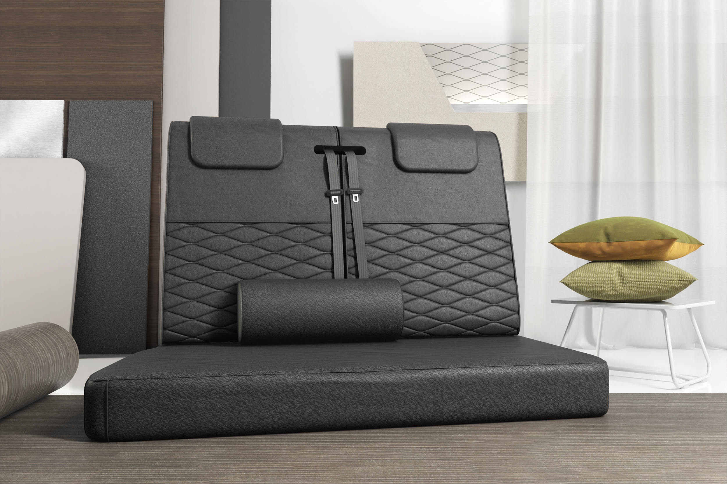 Optionales-Polster "LEATHER EDWARD"