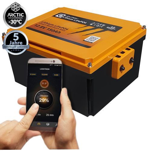 Untersitz Lithiumbatterie Liontron ARCTIC 12.8V 150 Ah Lithium LiFePO4 - mit Bluetooth
