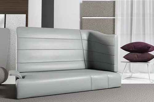Adria Supersonic Textilausstattung - Muster Vegan Leather Sverre