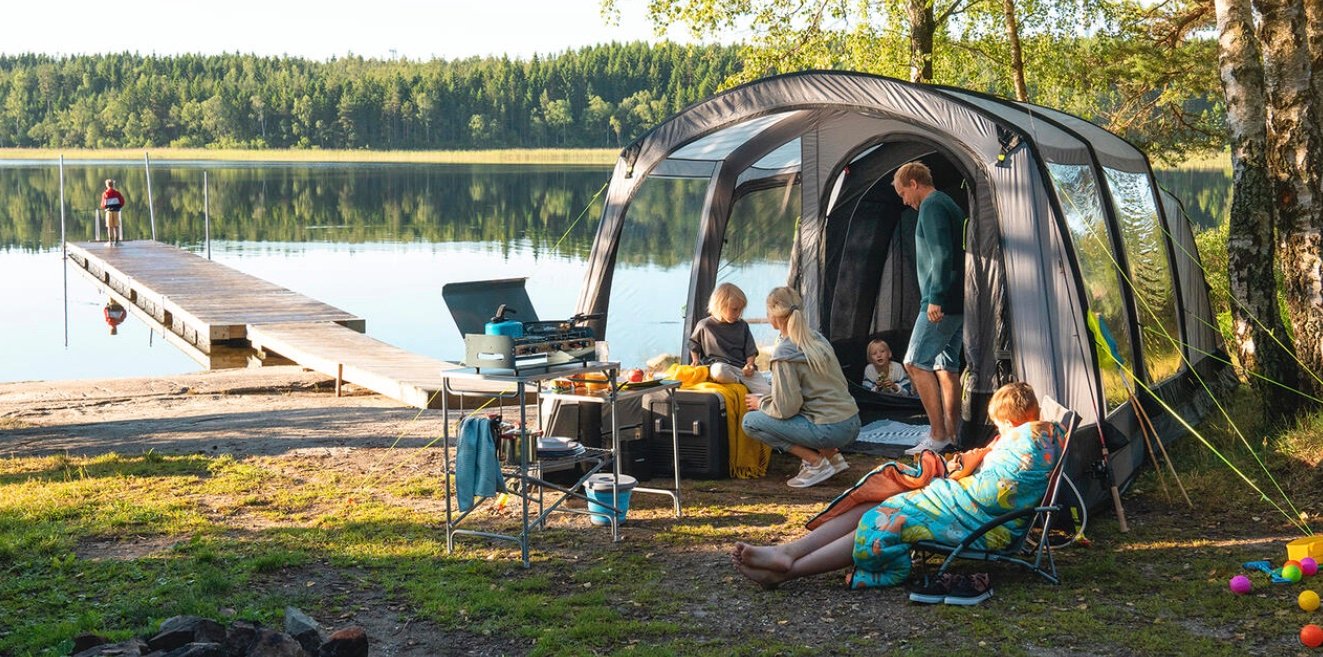 Aufblasbarer Camping Windschutz - NEU 2020