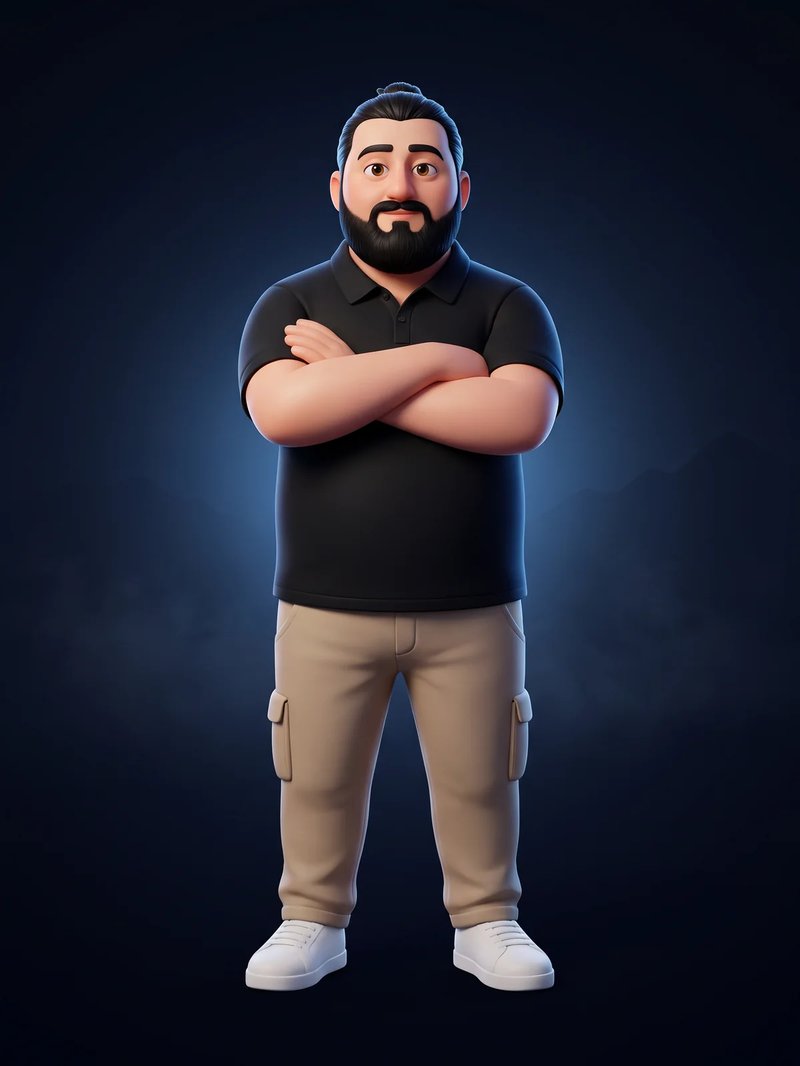 3D-Avatar von Emre Gökler