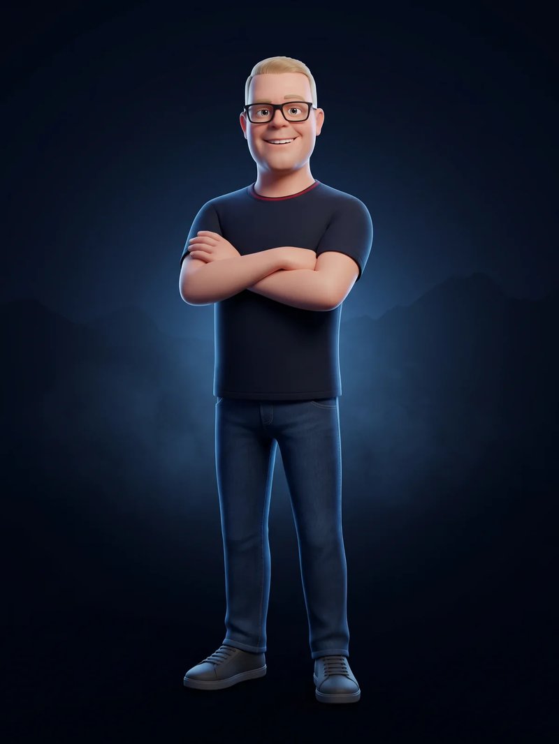 3D-Avatar von Markus Ochsendorf