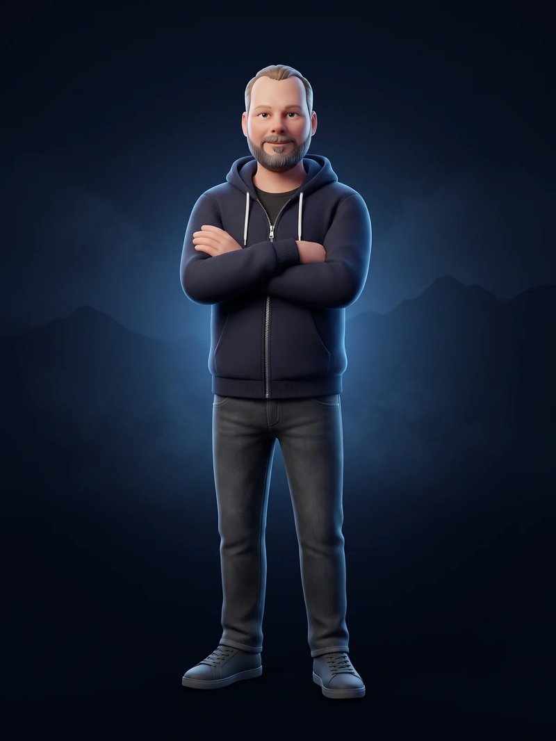 3D-Avatar von Björn Jansen