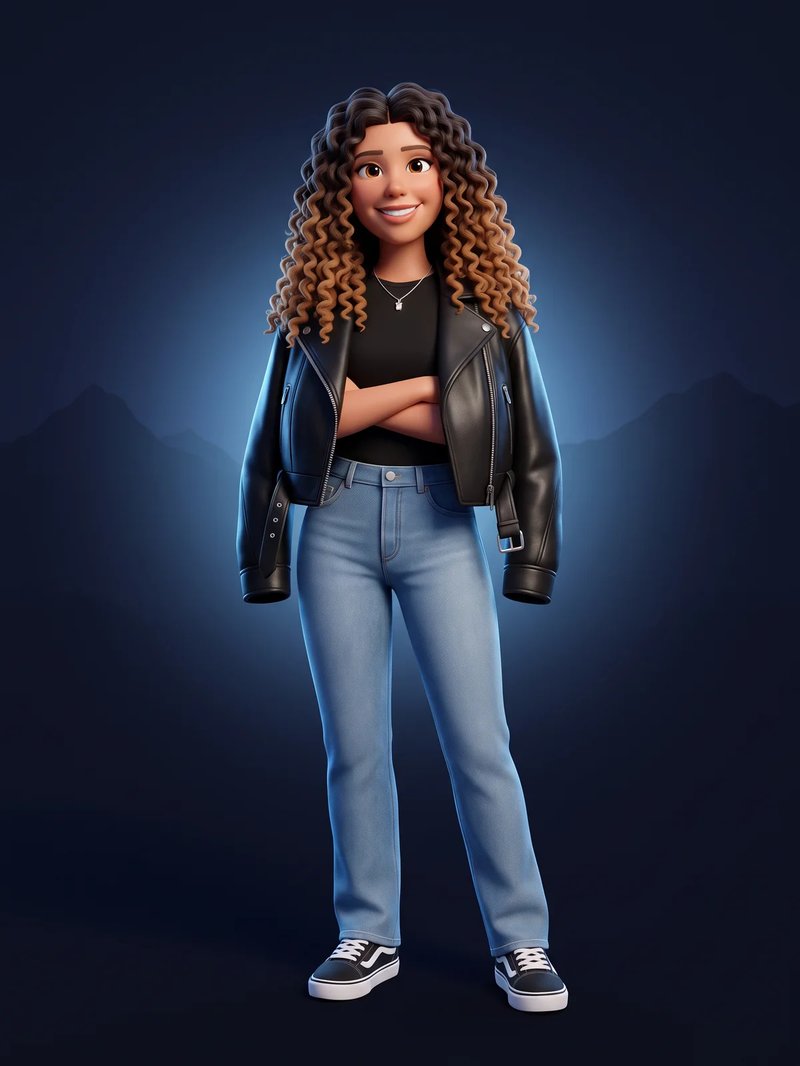 3D-Avatar von Paula Schickwei