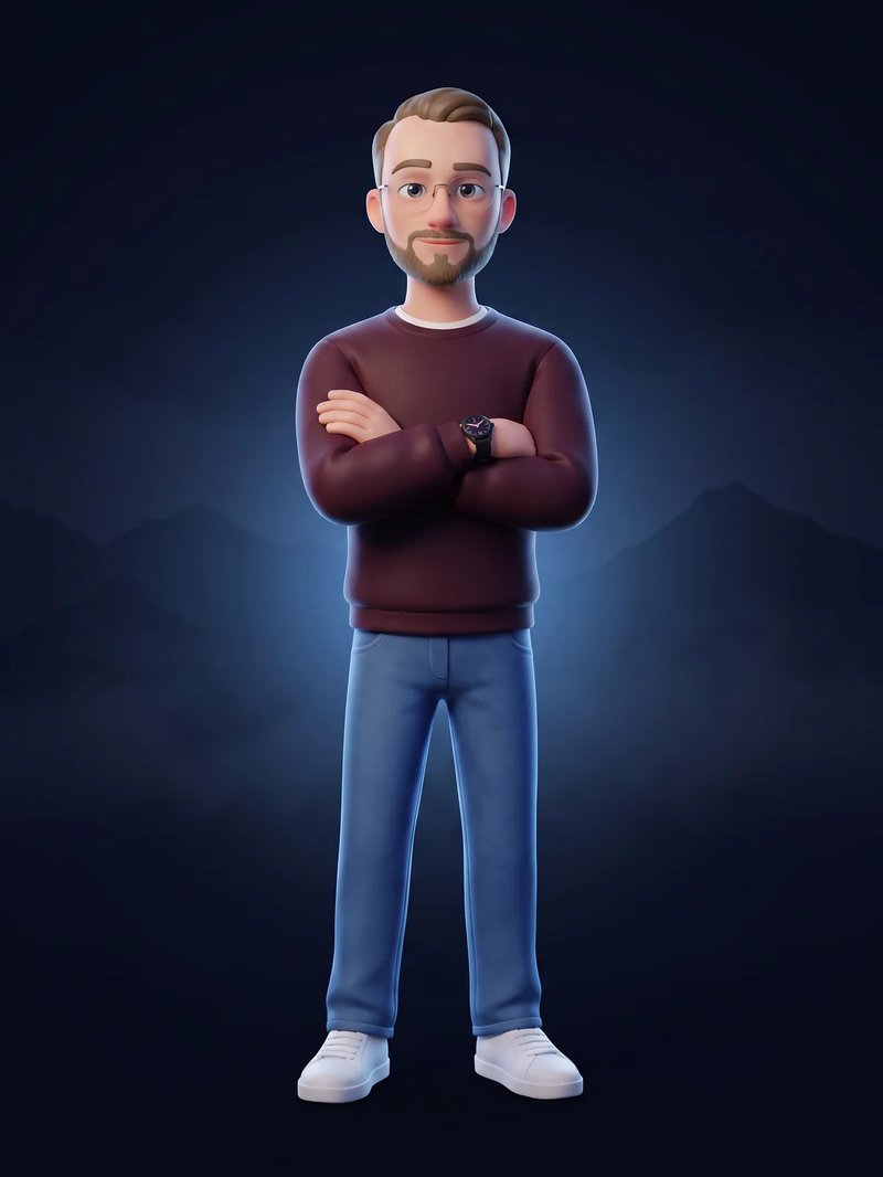 3D-Avatar von Oleksandr Kharytonov