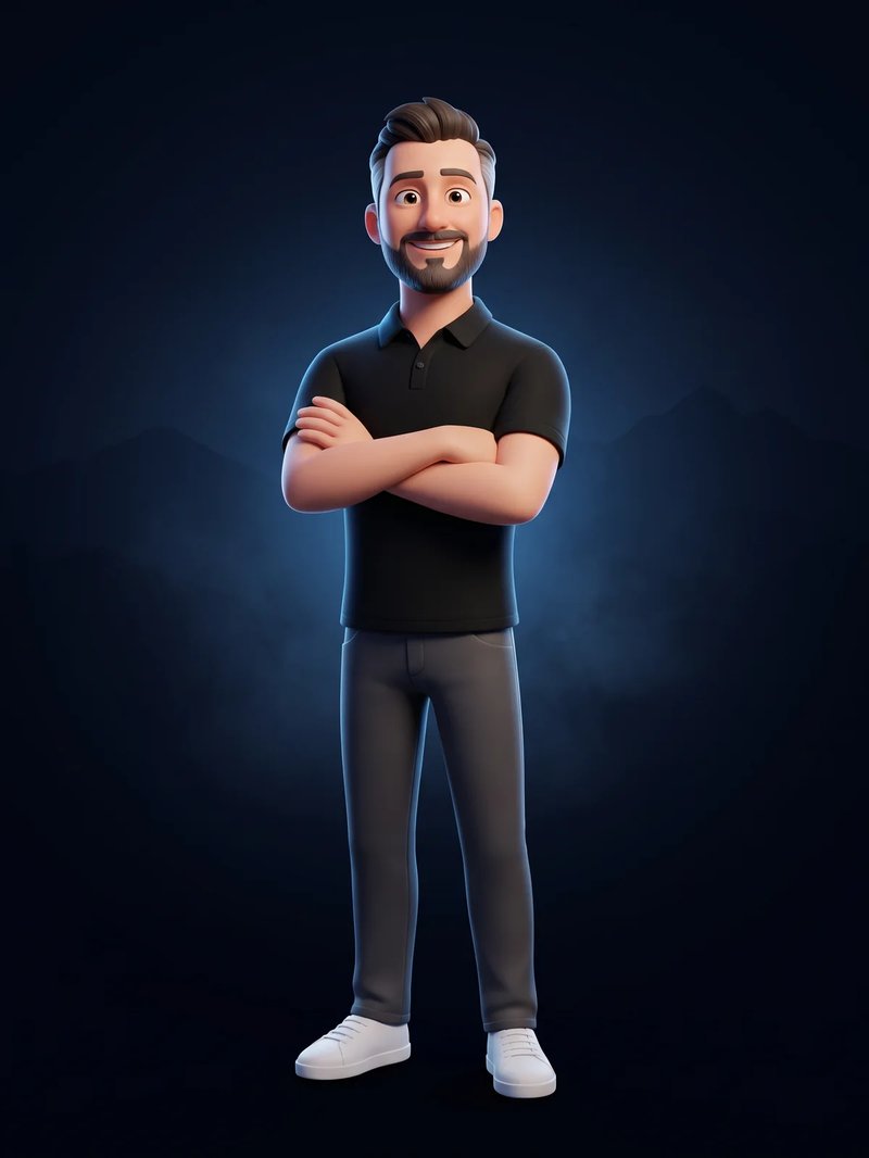 3D-Avatar von Daniel Tröckes
