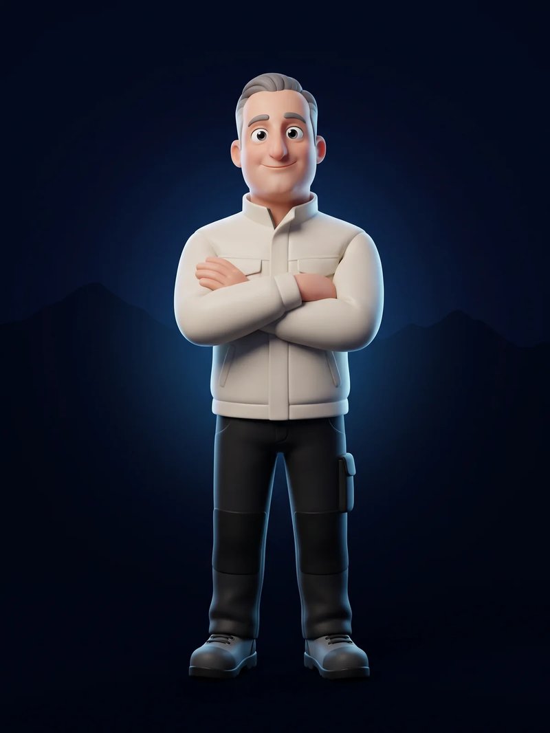 3D-Avatar von Christian von Gahlen