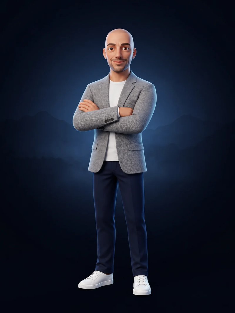 3D-Avatar von Guido Kaaf