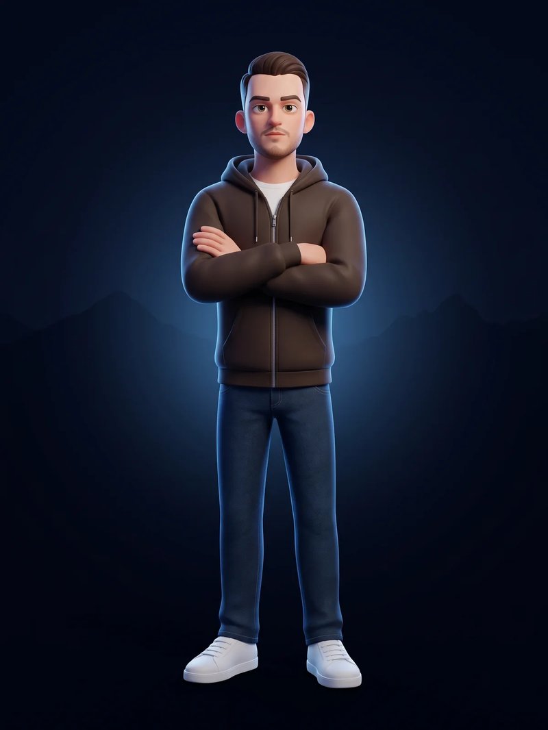 3D-Avatar von Jannik Potthoff