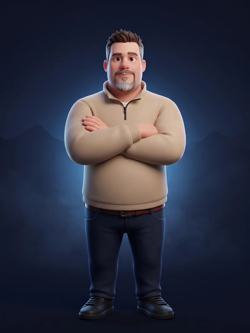 3D-Avatar von Nikolai Möser