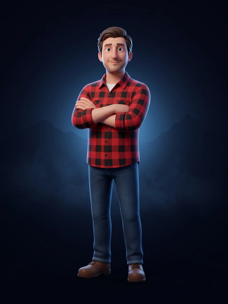 3D-Avatar von Thomas Ahrens