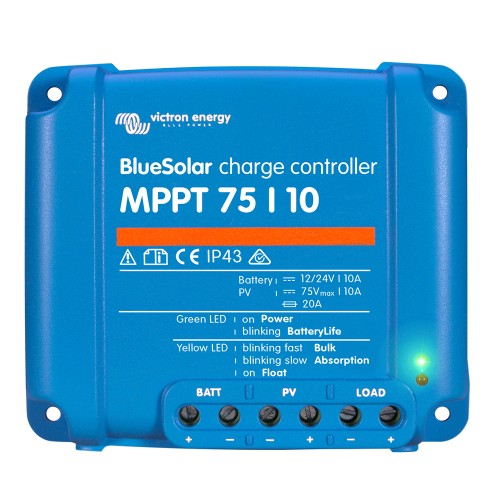 Victron Energy BlueSolar MPPT 75/10 Solarladeregler 12/24V 10A